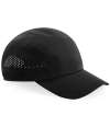 BB188 B188 Beechfield Technical Running Cap Black colour image